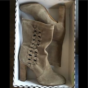 Delman Riley Boots Suede